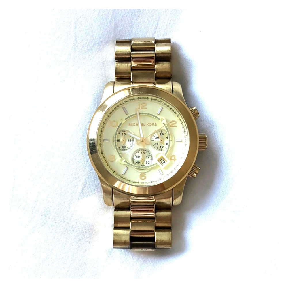 Michael Kors MK8077 Gold Watch
